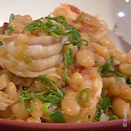 Creole White Beans and Shrimp