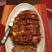 Spicy Garlic Smoked Cheesy Meatloaf