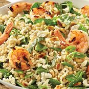 Mediterranean Rice Salad with Shrimp