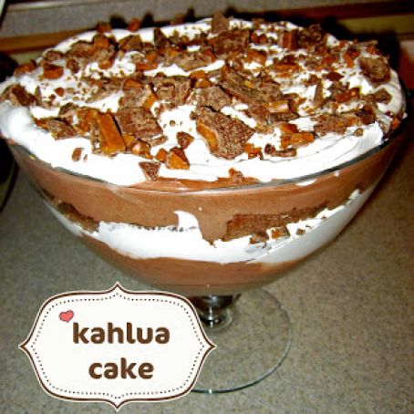 Madtown Mac's Kahlua cake trifle