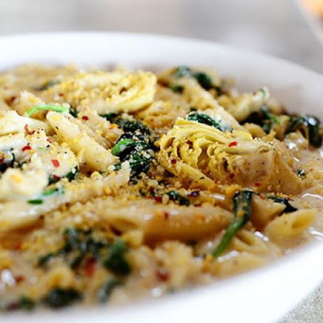 Spinach Artichoke Pasta