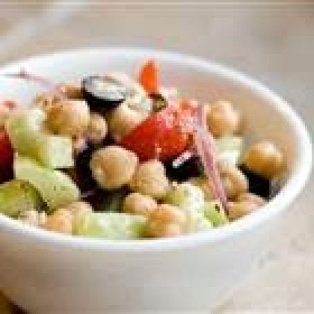 Greek Garbanzo Salad