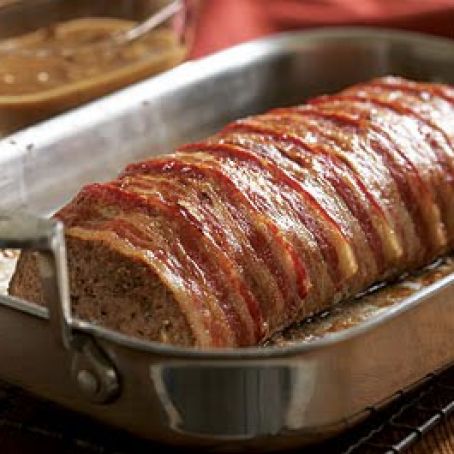 Bacon Wrapped Meatloaf