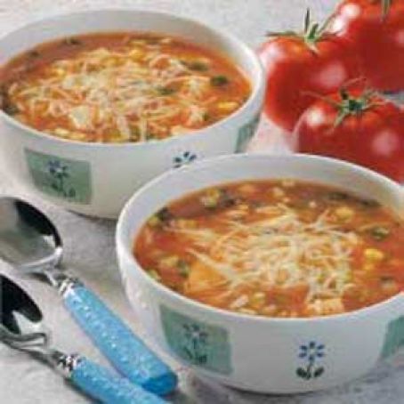 Spicy Chicken and Rice Soup