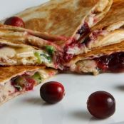 Turkey & Cranberry Quesadillas