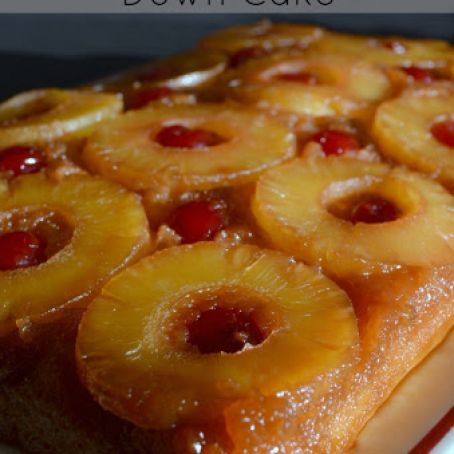 Cake: Pina Colada Pineapple Upside Down Cake
