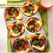Muffin Tin Pizzas Recipe