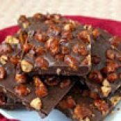 Candied Peanut Chocolate Bark