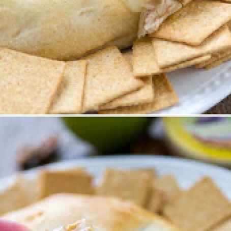 Apple Pecan Pie Baked Brie