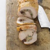 Stuffed Turkey breast cherry and sausage stuffing