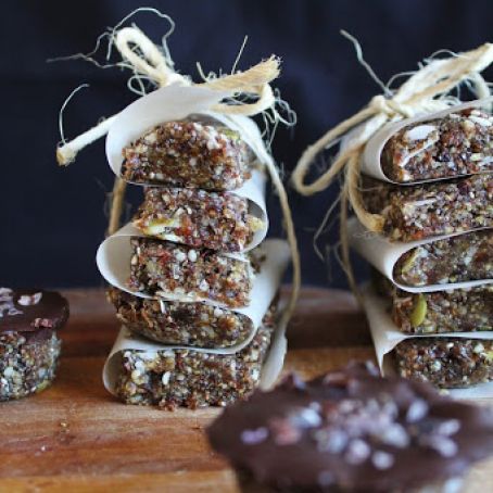 Super food Energy Bars with Cacao