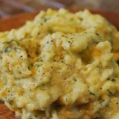 SCRAMBLED*****Scrambled Eggs with Dill & Cheddar - 5 Points