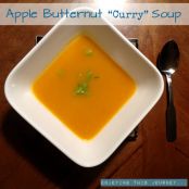 Apple Butternut Curry Soup