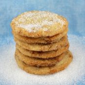 Sparkling butter toffee cookies