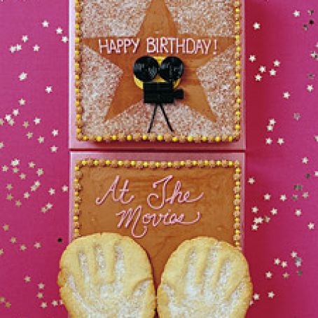 Chocolate Walk of Fame Cake