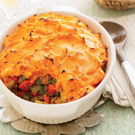 Curried Sweet Potato Shepherd's Pie