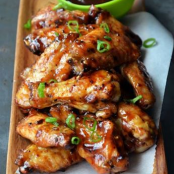 CRISPY BAKED ASIAN CHICKEN WINGS