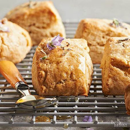 Lavender-Honey Scones