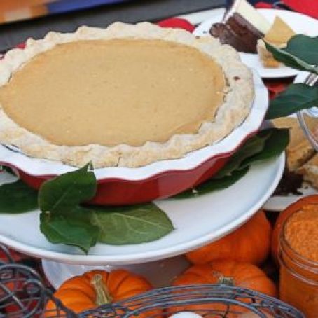 Buddy Valastro's Pumpkin Cheesecake Pie
