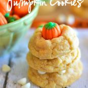 White Chocolate Pumpkin Cookies