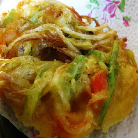 SNACKS - Vegetable and Prawn Fritter