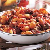 Skillet Shells with Sausage