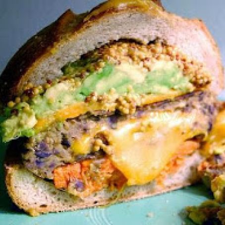 Oh-so Vegetarian Juicy Lucy