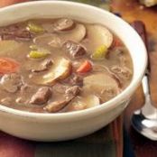 Slow Cooker Hearty Steak and Tater Soup