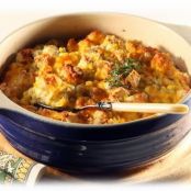 Fresh Corn and Cheddar Bake