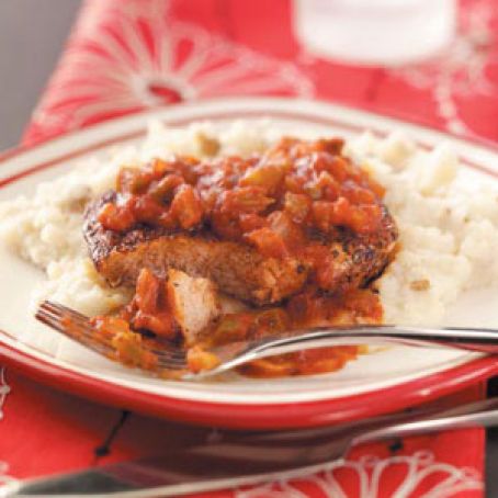 Creole Pork Chops Recipe