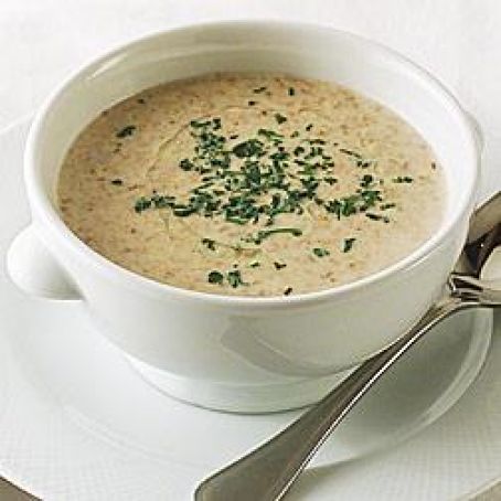 CREAM OF WILD MUSHROOM SOUP-Grand Cafe