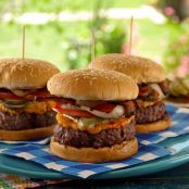 Pimiento Cheese-Bacon Burger