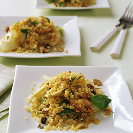 Quinoa-and-Apple Salad with Curry Dressing