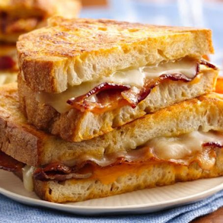 Grilled Cheese Sandwiches - Beer Battered