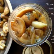 mushrooms: marinated mushrooms deli style