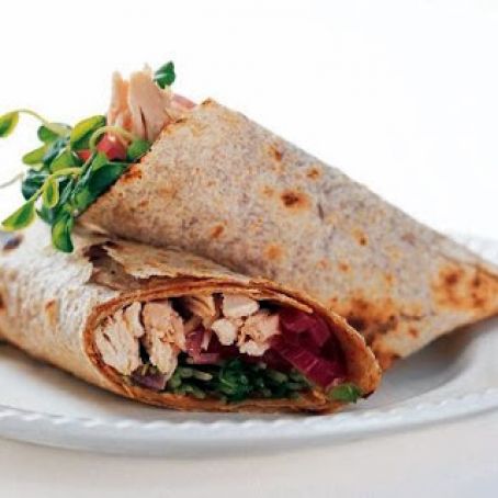 TURKEY WRAPS w/CHIPOTLE MAYONNAISE