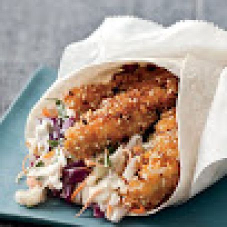 Hot-and-Crunchy Chicken Cones