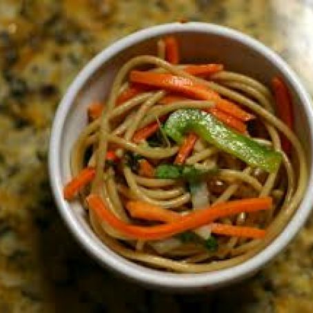 Soba Noodle-Vegetable Salad
