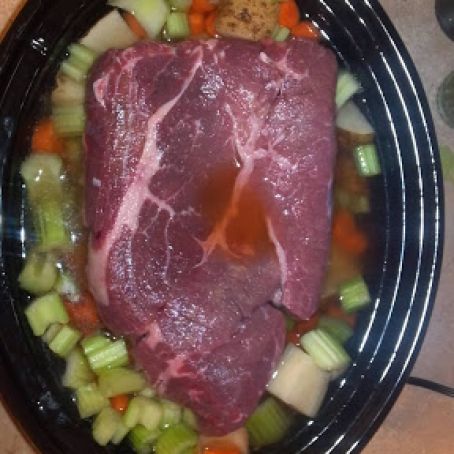 Awesome Slow Cooker Pot Roast
