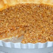 Pecan-less Pecan Pie