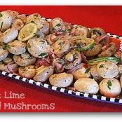 Chipotle and Lime Marinated Mushrooms