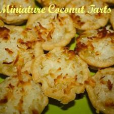 MINIATURE COCONUT TARTS