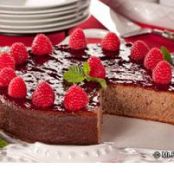 Raspberry Potato Cake