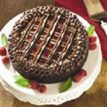 Raspberry Brownie Indulgence