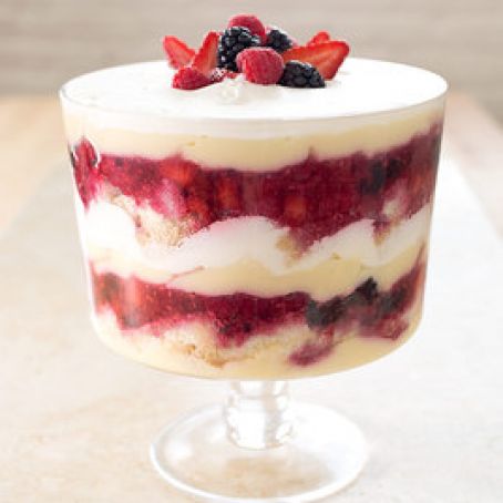 Summer Berry Triffle
