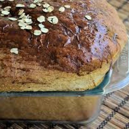 Yankee Oatmeal Molasses Bread