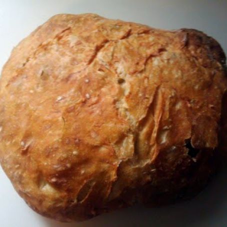 No-Knead Crusty Bread