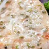 Chicken - Pan-seared Chicken breasts w/Lemon Sauce