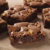 Easy Double Chocolate Chip Brownies