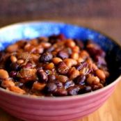 Three-Bean Baked Beans